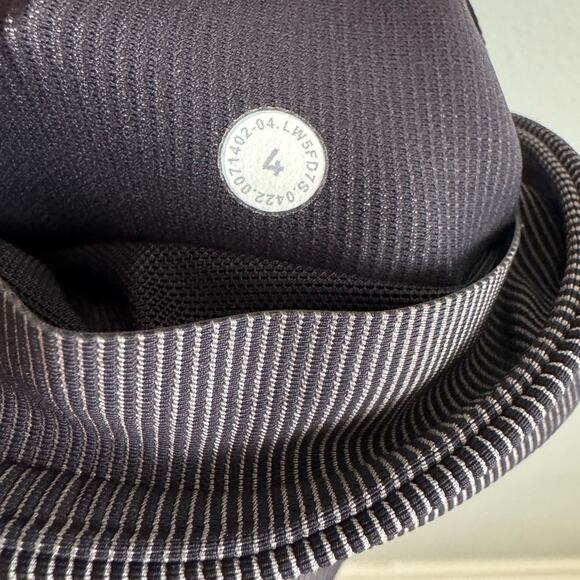 LuLulemon Athletica Base Pace High-Rise Tight 25" Two-Tone Ribbed Leggings 4 - Picture 8 of 13